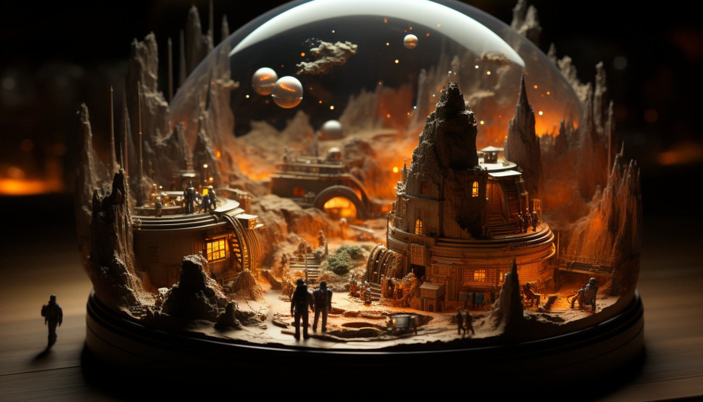 Esculturas en miniatura: un universo en pequeño